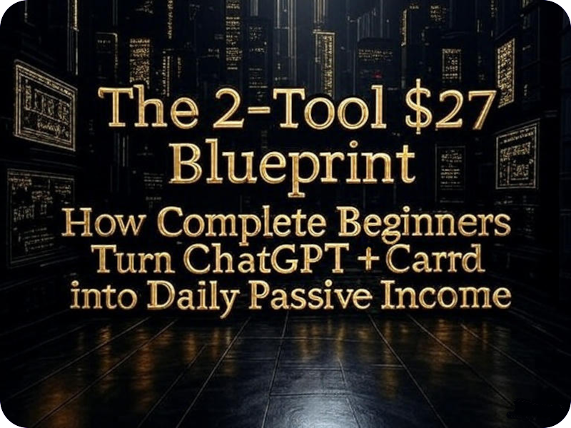 The Two-Tool $27 Blueprint